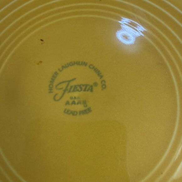 Fiesta Gold, 2 Pink, One Lt Yellow & 1 blue. All Five for $44.00 10 1/2 Inch - Picture 2 of 2